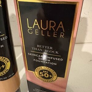 Laura Geller Skincare-Infused Serum Foundation SPF 50  + Jelly Balm Lip Serum